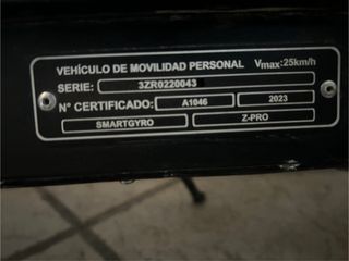 Patinete Smartgyro Ziro Pro en perfecto estado