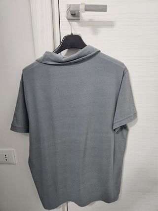 Polo H&M Slim Fit Grigio Taglia M
