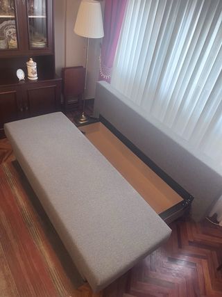 Sofá Cama Ikea ÄLVDALEN 3 Plazas Gris