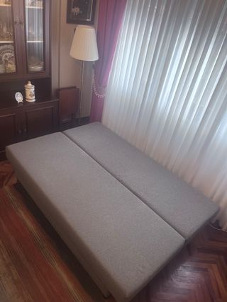 Sofá Cama Ikea ÄLVDALEN 3 Plazas Gris