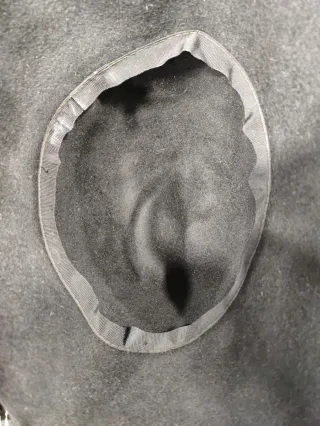 Sombrero negro mujer