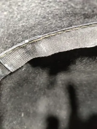 Sombrero negro mujer