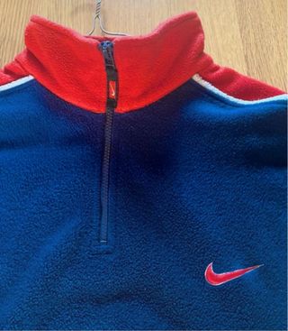 Polar Nike Vintage Azul y Rojo