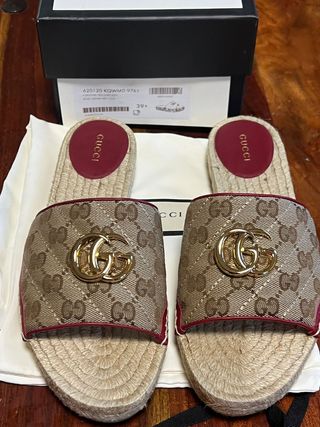Espadrillas Gucci Marmont Tg. 39