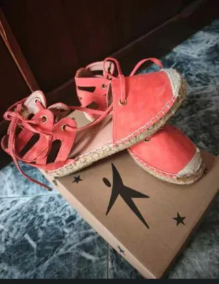 Alpargatas Esparto Naranja