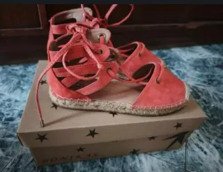 Alpargatas Esparto Naranja