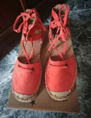 Alpargatas Esparto Naranja