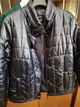 Chaquetón mujer MANTEA negro