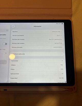 iPad 9ª Gen Gris espacial