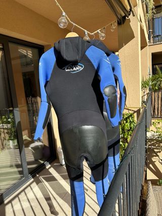 Neopreno Barranquismo Azul y Negro