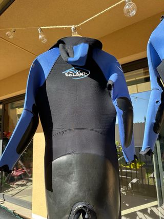 Neopreno Barranquismo Azul y Negro