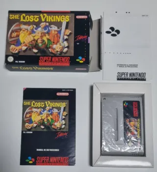 🇪🇸 Lost Vikings Super Nintendo snes supernes nes