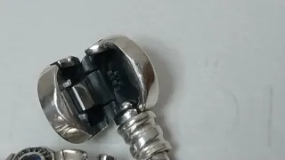 Pulsera Pandora con Charm Búho Azul 19 cm.