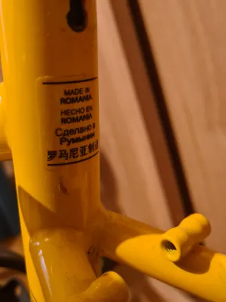 Bicicleta Infantil Decathlon 20 Amarilla