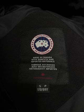 Chaqueta Canada Goose Negra