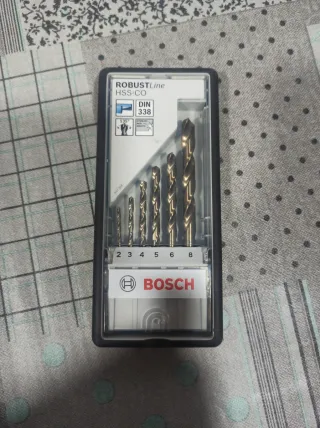 Brocas HSS-CO Bosch RobustLine DIN 338