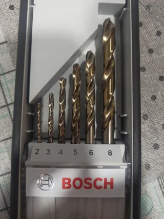 Brocas HSS-CO Bosch RobustLine DIN 338