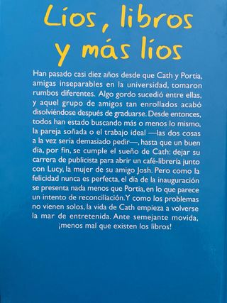 Líos, libros y más libros