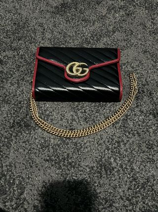 Borsetta Pochette Gucci Marmont Chain Wallet