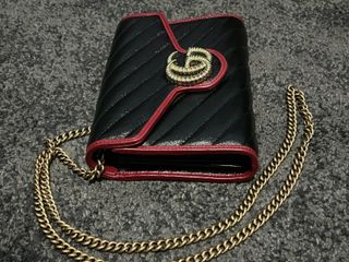 Borsetta Pochette Gucci Marmont Chain Wallet