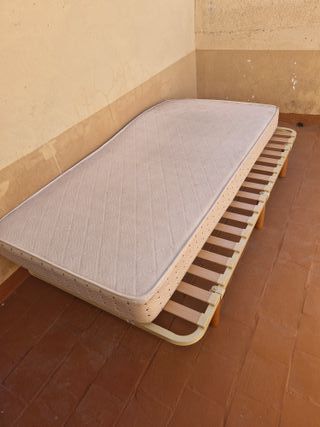 Somier y colchón medidas especiales 210x105