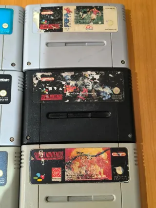 Lote 9 Juegos Super Nintendo SNES