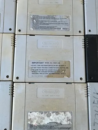 Lote 9 Juegos Super Nintendo SNES