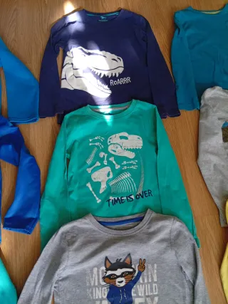 Lote 11 piezas Ropa Niño 5-6 Años