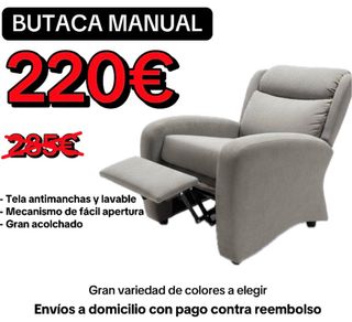 Butaca Manual Reclinable