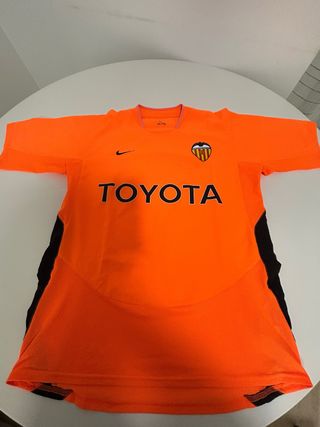 Camiseta Valencia FC 2003-04 Nike Naranja