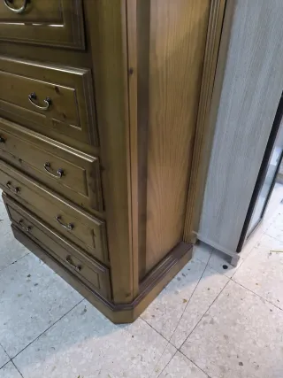 Cómoda de pino 6 cajones