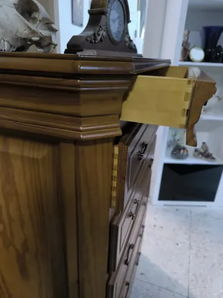 Cómoda de pino 6 cajones