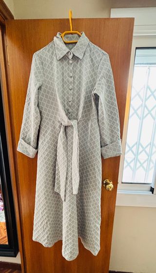 vestido tipo camisa, elegante y versátil