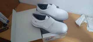 Zapatos sanitarios blancos unisex
