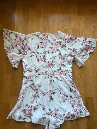 Mono corto estampado flores