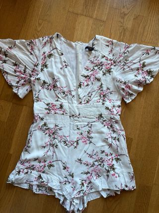 Mono corto estampado flores