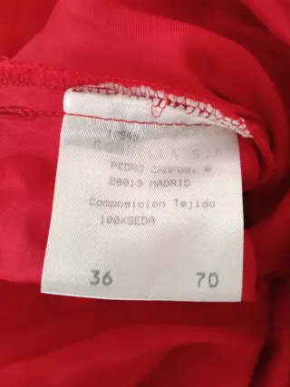 Vestido fiesta asimétrico Pedro del Hierro T36