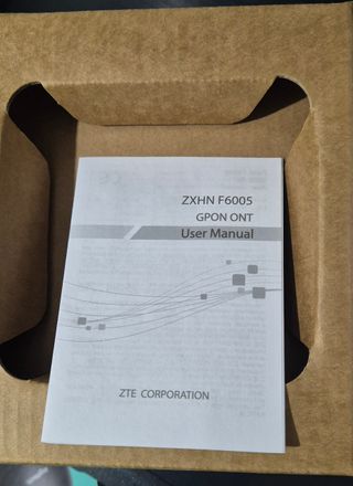 ZTE Openfiber GPON ONT
