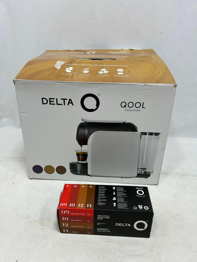 Cafeteira Delta Q Evolution Branca + Pacote de 40 Cápsulas