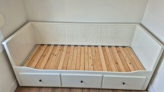 Cama Diván Ikea 3 Cajones Madera Blanca