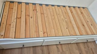 Cama Diván Ikea 3 Cajones Madera Blanca