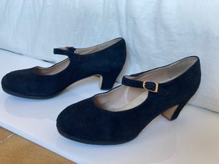 Zapatos de baile flamenco negros