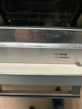 Lavavajillas Siemens Integrable 60cm