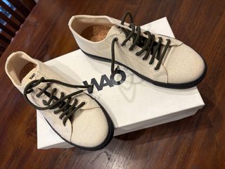 Scarpe WAO tela naturale sughero Made in Italy