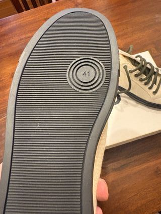 Scarpe WAO tela naturale sughero Made in Italy