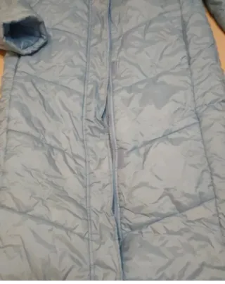 Anorak largo azul
