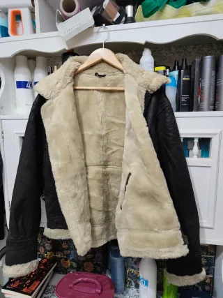 Chaqueta B3 Aviador Piel Marrón