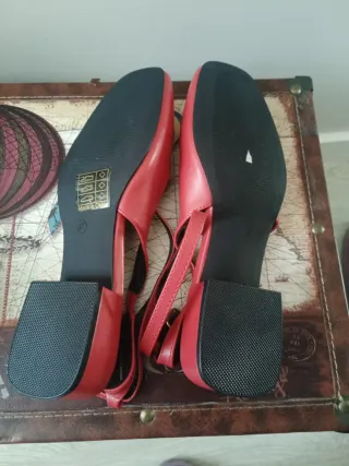 Zapatos rojos mujer talla 37