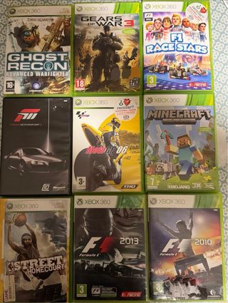 Juegos Xbox 360: FIFA, Forza, Star Wars