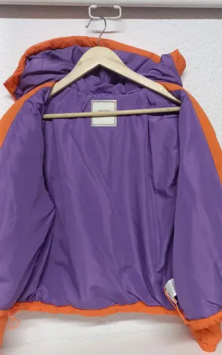 Cazadora acolchada naranja Pimkie Talla L